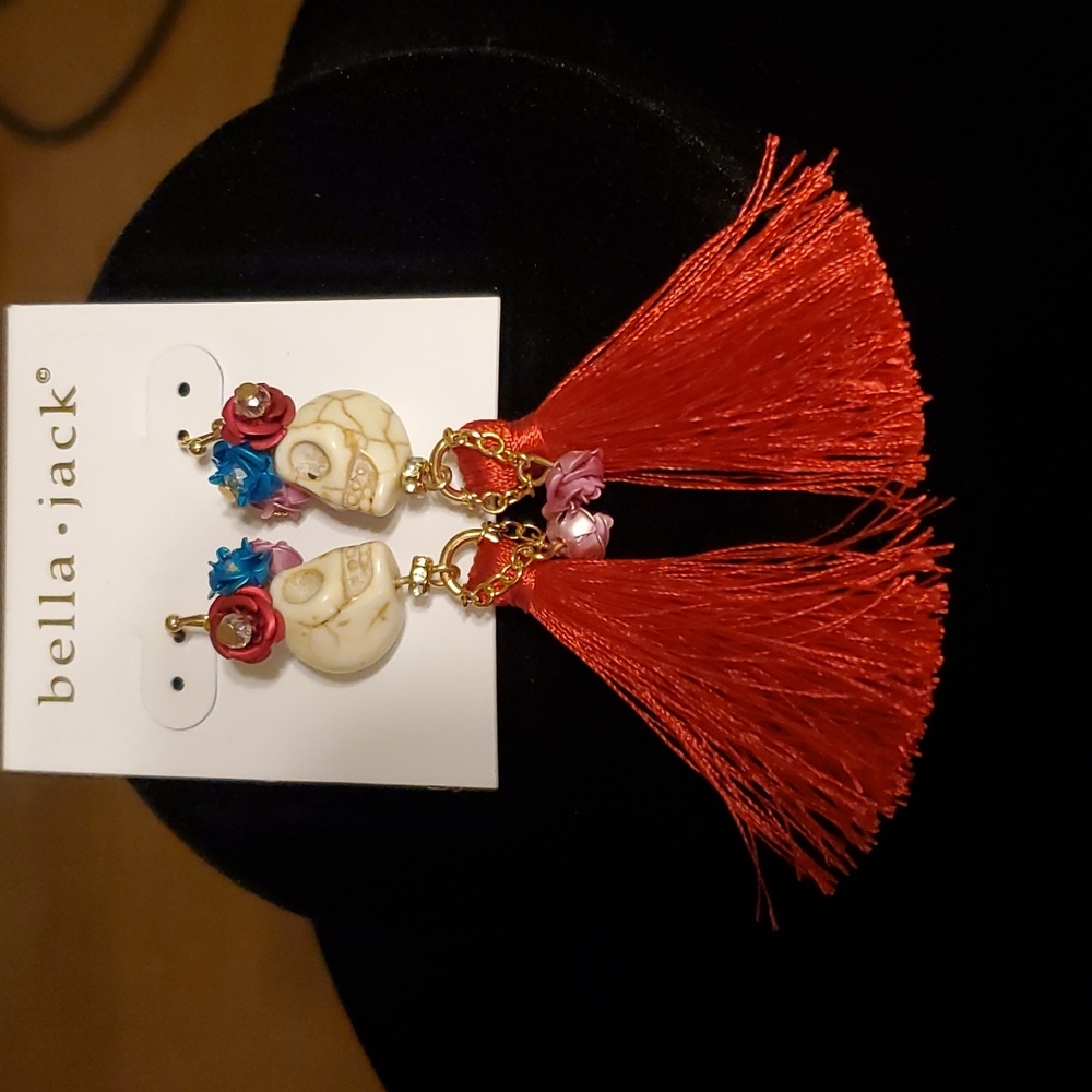 Skull Earrings Bella Jack - Picture 5 of 6